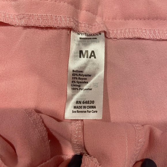 Woven Suit Blazer & Pants Set – Weissman Mixify – Adult Medium Pink - Picture 9 of 10